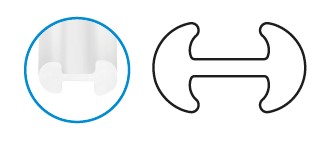 Профиль 21402-999=2140-051 (300 м) высота 5мм