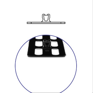 Профиль 4370-034 CLIP-FIX (40 шт *1,2 м)