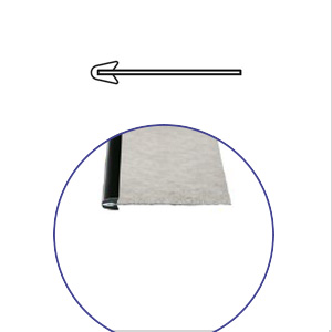 Профиль 3604-000 ответка к CLIP-FIX 20 мм (400 шт *1,2 м)