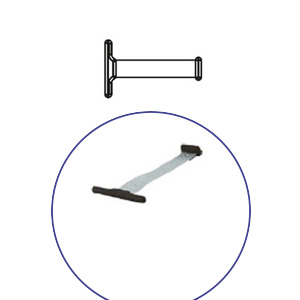 Крепежная лента (1 тыс.) 025 мм с разными ребрами