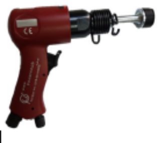 Пневматический пистолет для забивки  квадратных пуговиц 