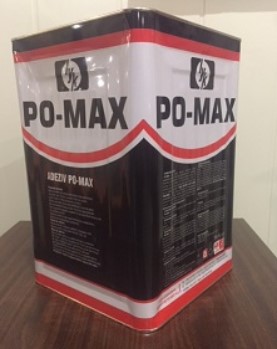 Клей PO-MAX красный негорючий 15кг