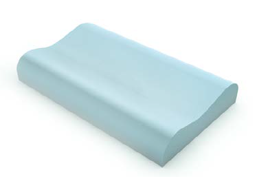 Подушка пенополиуретановая анатомическая WG LITE 67*42*12