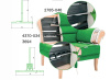 Профиль 4370-034 CLIP-FIX (40 шт *1,2 м)