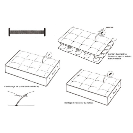 Утяжка матрасная 100 мм