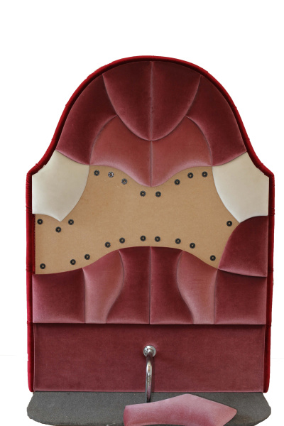 QUICK-FIT клипса "Свободная" М27Х27 с фланцем  под отверстие Ø24,8mm черная