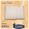 Подушка UNIQ-FOA  с чехлом прямоугольная 60*40*15 - комплект
