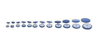 Пуговицы круглые 60 МИКРОН стандарт (тыс)