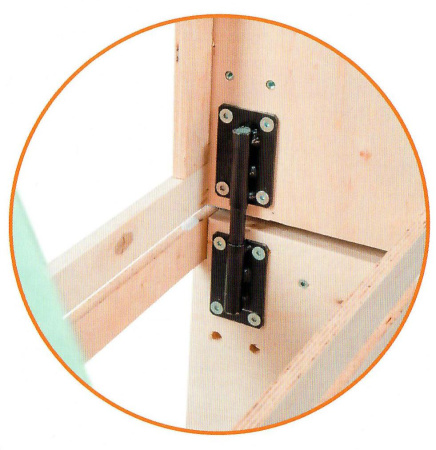 Шарнир спинки