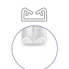 Потайной желобок 1156-147 (по 200 шт-1,2м)