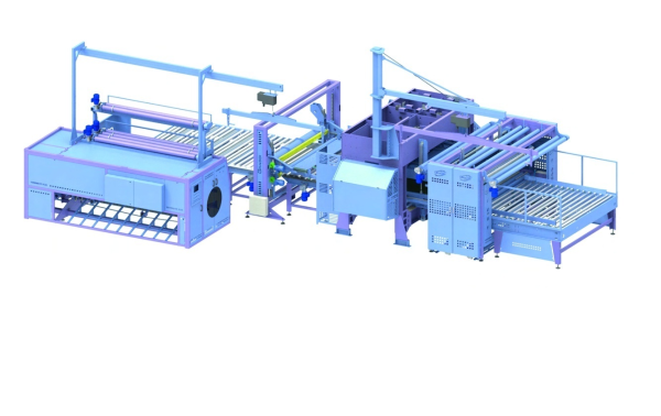Автоматическая линия для упаковки, пресования и скручивания M333EPV