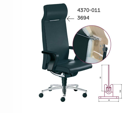 Профиль 3694-019 ответка к CLIP-FIX 60 мм (200 шт *1,2 м)