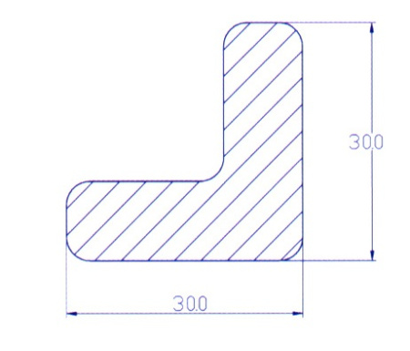 Профиль 5013-030 (60-2 м) В МЕТРАХ