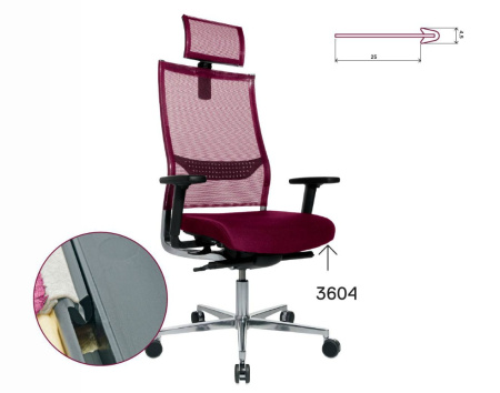 Профиль 3604-000 ответка к CLIP-FIX 20 мм (400 шт *1,2 м)