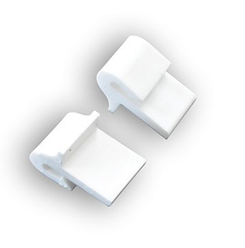 Клипсы для пружин пластиковые 17202-020 (65 тыс) (белая)