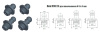 QUICK-FIT фиксатор длинный M13/короткая резьба M10x4.8mm под отверстие Ø8-9мм черный
