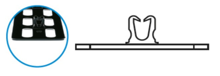 Профиль 4370-034 CLIP-FIX (40 шт *1,2 м)