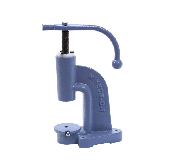 Ручная машинка для обтяжки пуговиц с горизонтальной ручкой D1