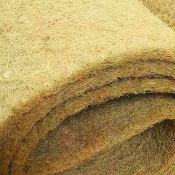 Сизаль 1000гр/м.рулоны ширина 2м, длина 20м, толщина 1см (рулон=40м2)