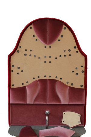 QUICK-FIT клипса "Свободная" M27 с резьбой под отверстие  Ø 24,8мм, черная