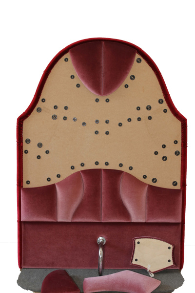 QUICK-FIT клипса "Свободная" M27 с резьбой под отверстие  Ø 24,8мм, черная